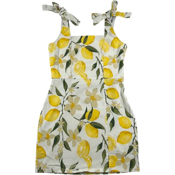 Women's Trixie Lemon Dress - Size: Large - Picture 1 of 8